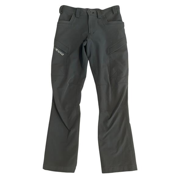 Kuiu men's gray Attack  31 1/2 inseam pants waist size 30 - Picture 1 of 9